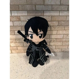 S.A.O. Sword Art Online Kirito Plush Doll Anime GREAT EASTERN ENTERTAINMENT b3